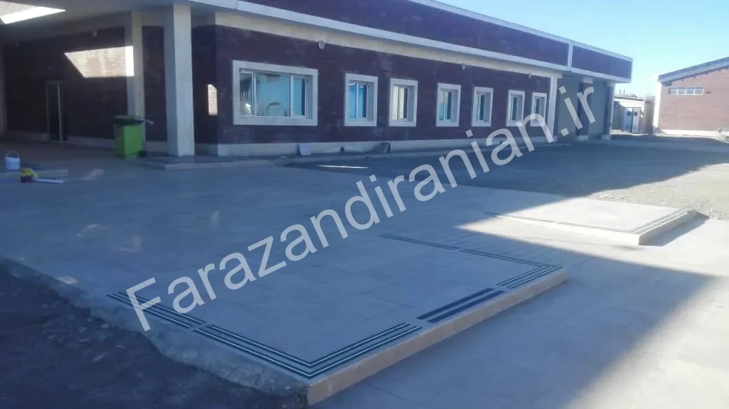 تصویر ۱۹ از اجرای نوار ضد لغزش در کارخانه فولاد بافت کرمان